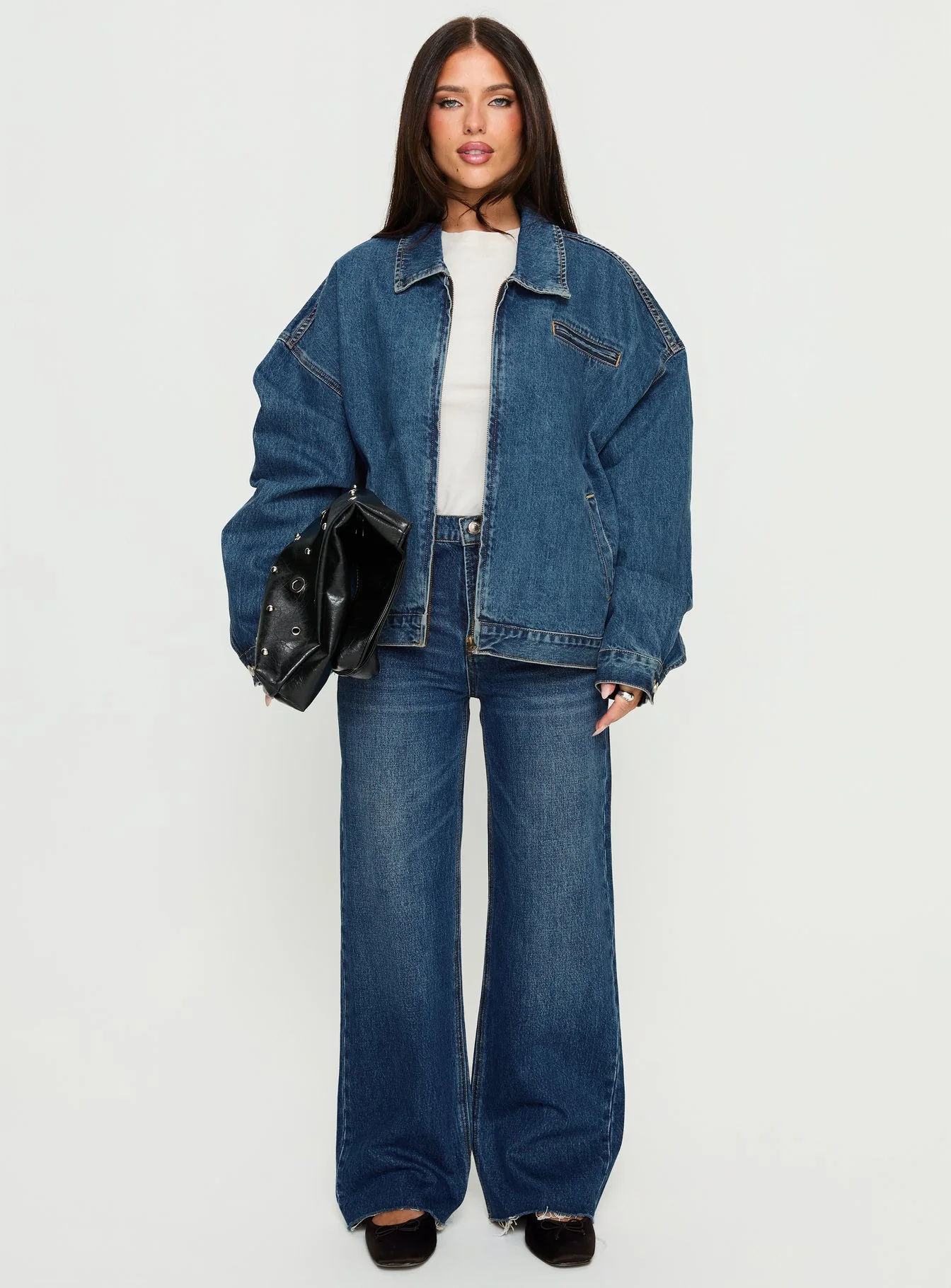 Riina Bomber Jacket Denim