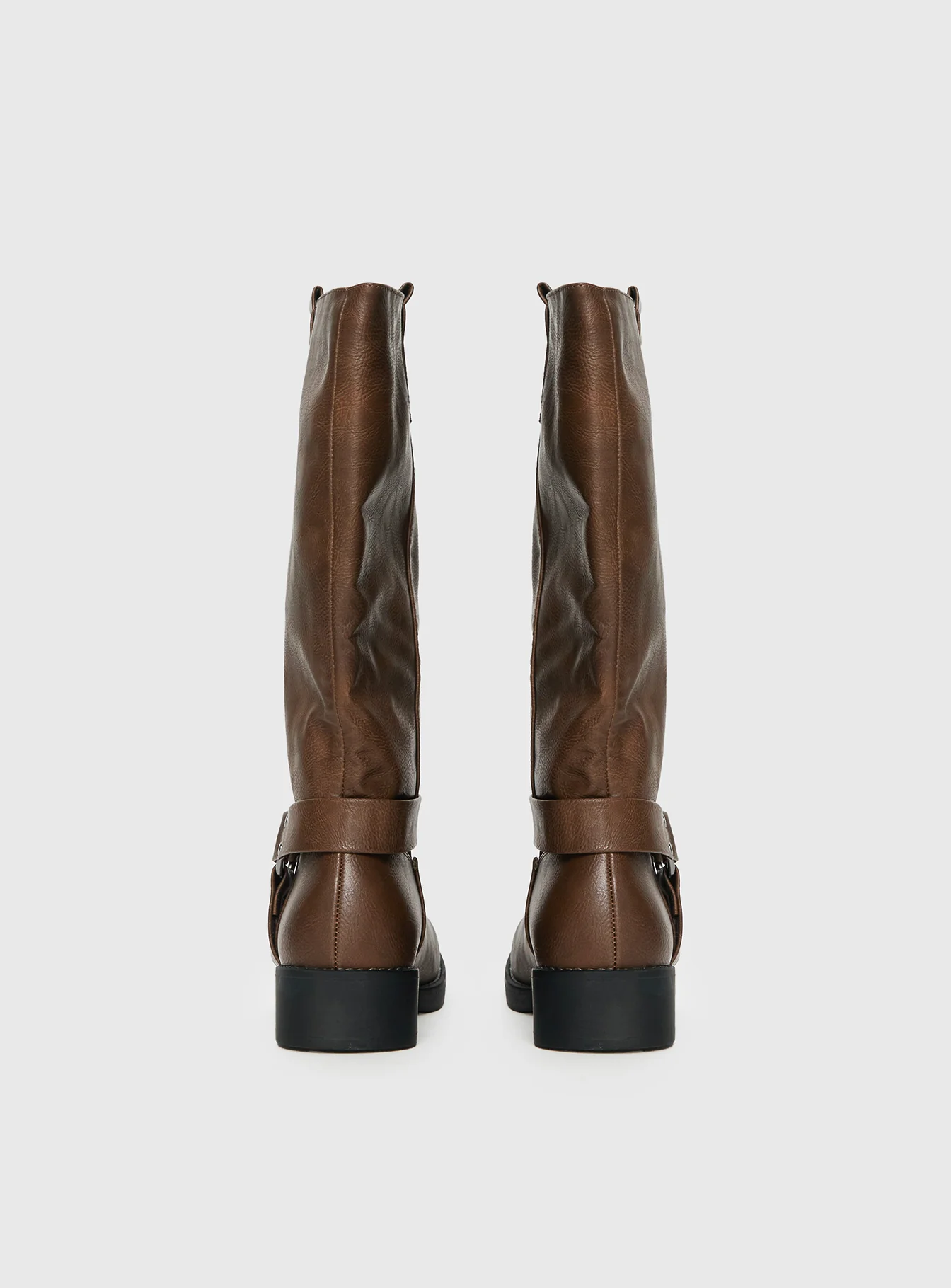 Wrecked Western Boots Brown