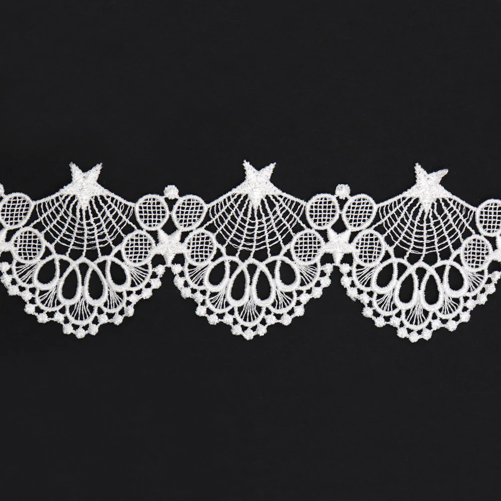 Sullivans Lace Guipure, Ivory- 54mm