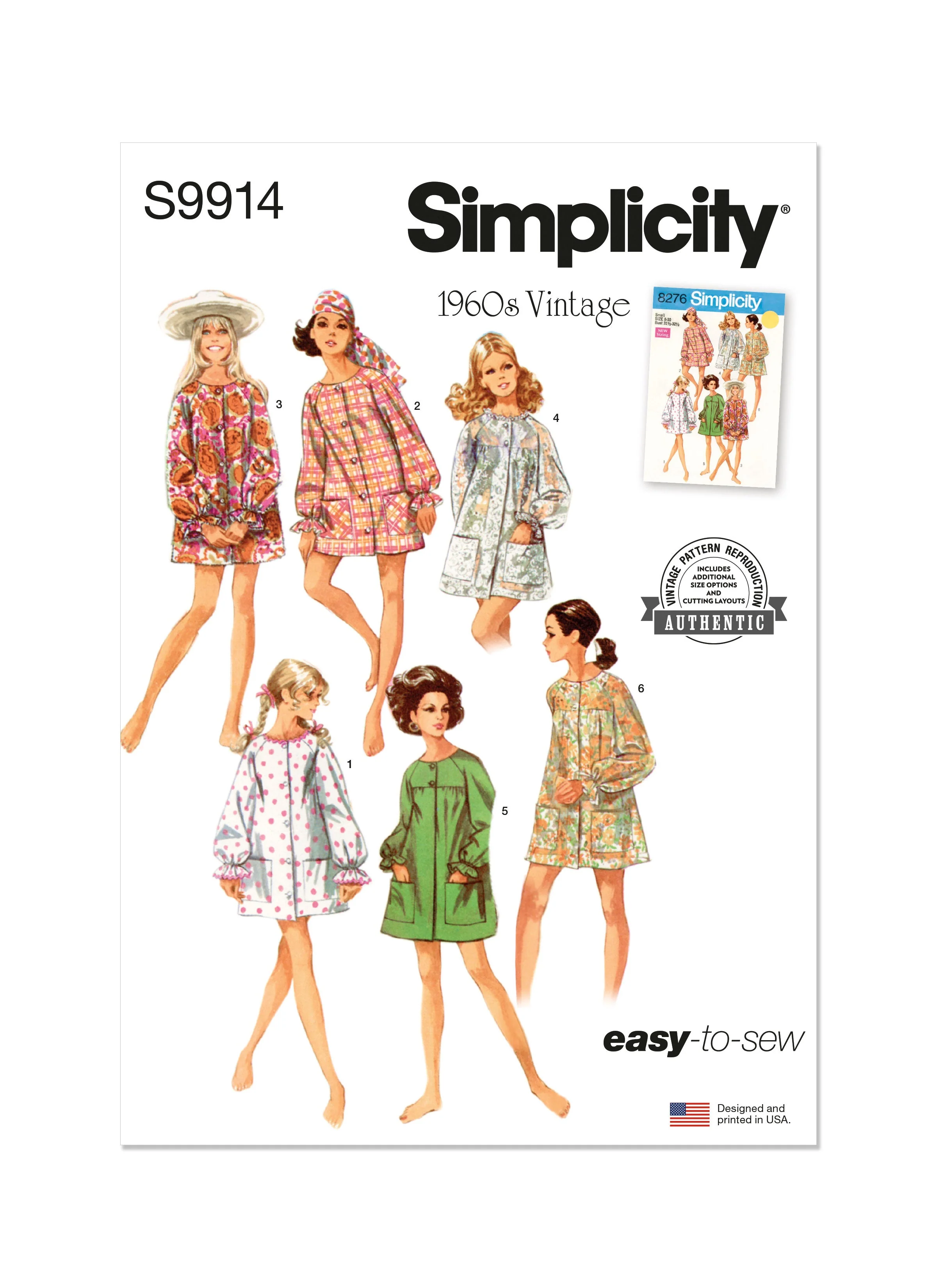 Simplicity Pattern 9914 Misses