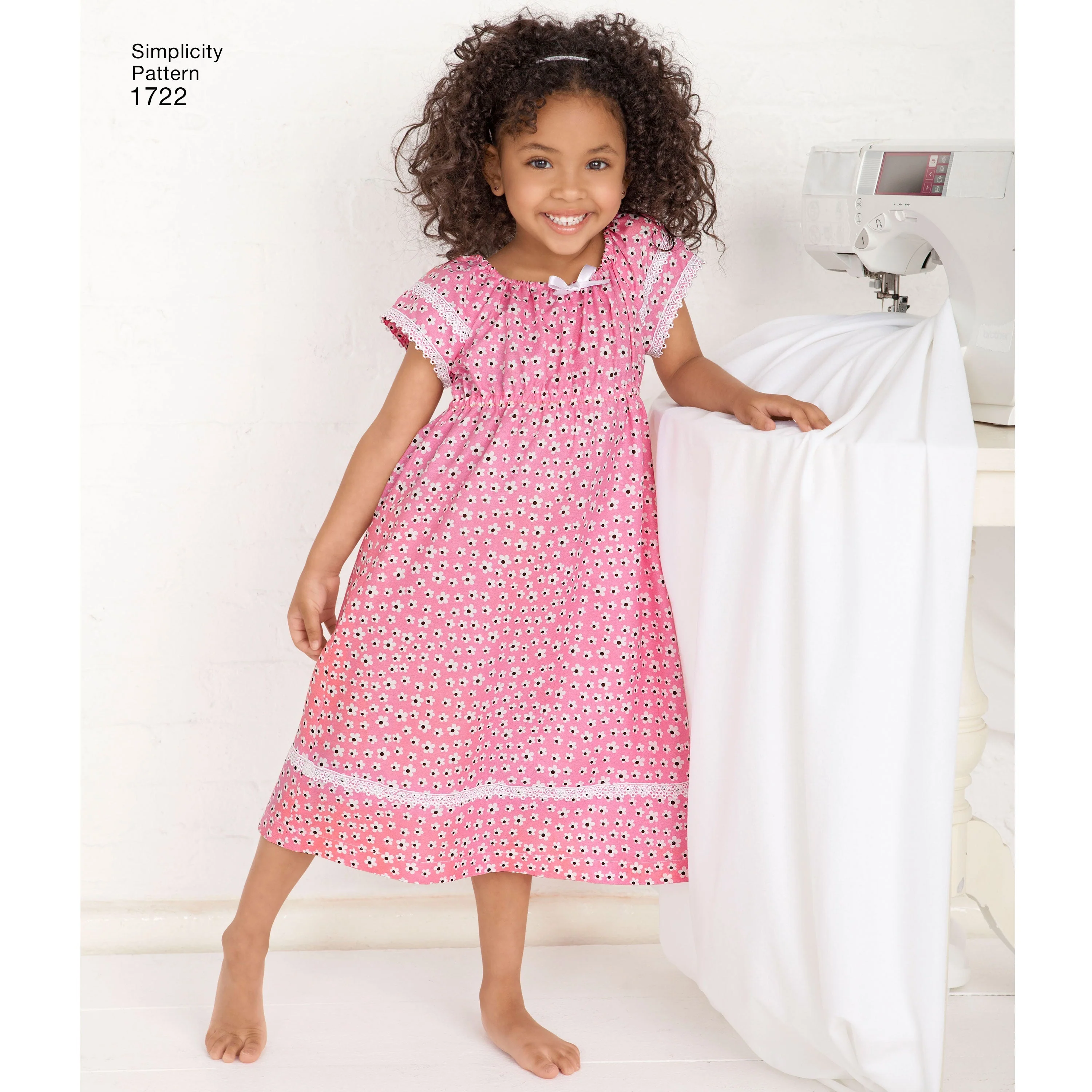 Simplicity Pattern 1722 Learn to Sew Child's and Girl's Loungewear