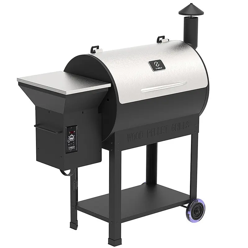 Z Grills – grill i wędzarnia na pellet drzewny o powierzchni 694 stóp kwadratowych – stal nierdzewna