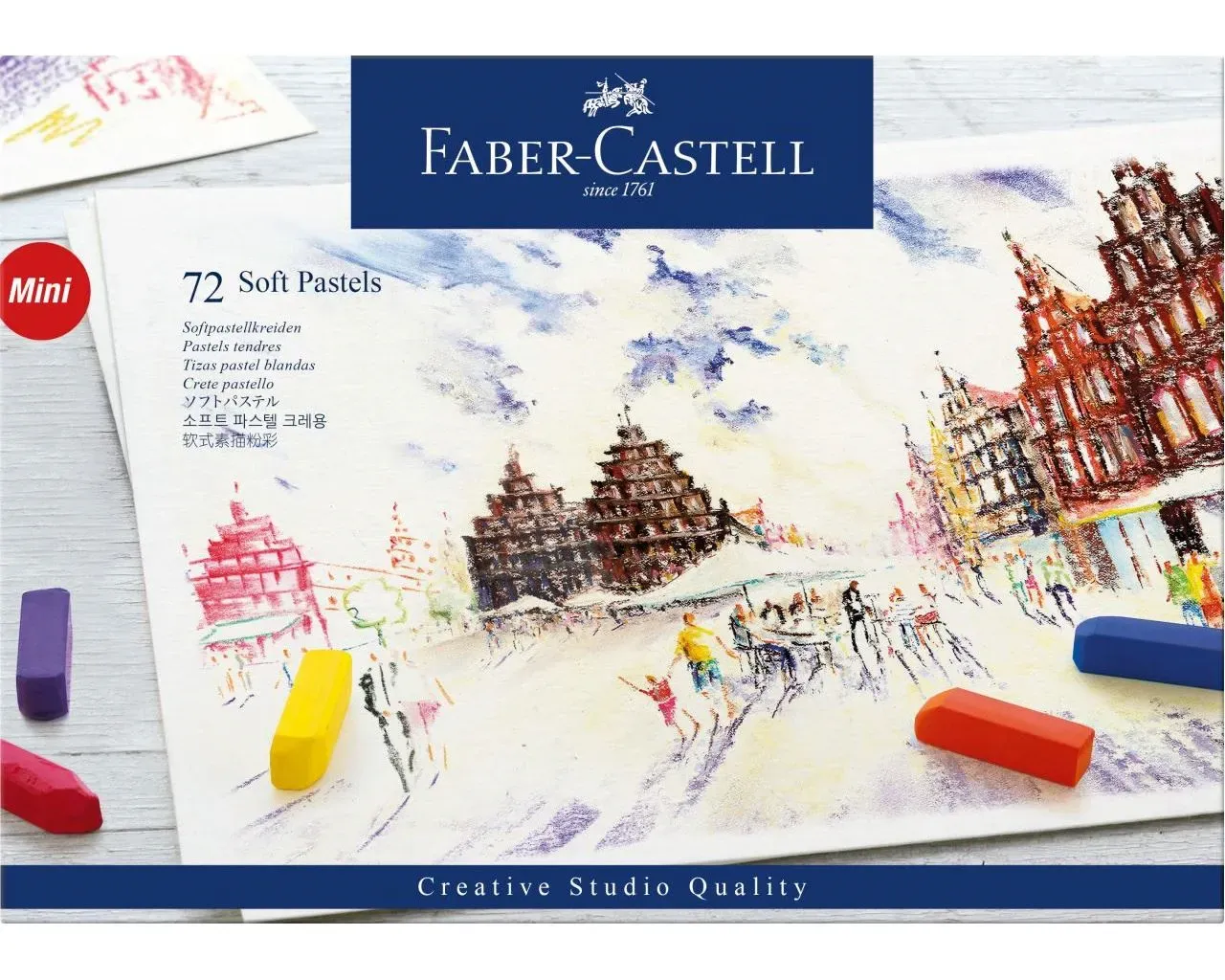 Creative Studio Mini Soft Pastels- Box 72