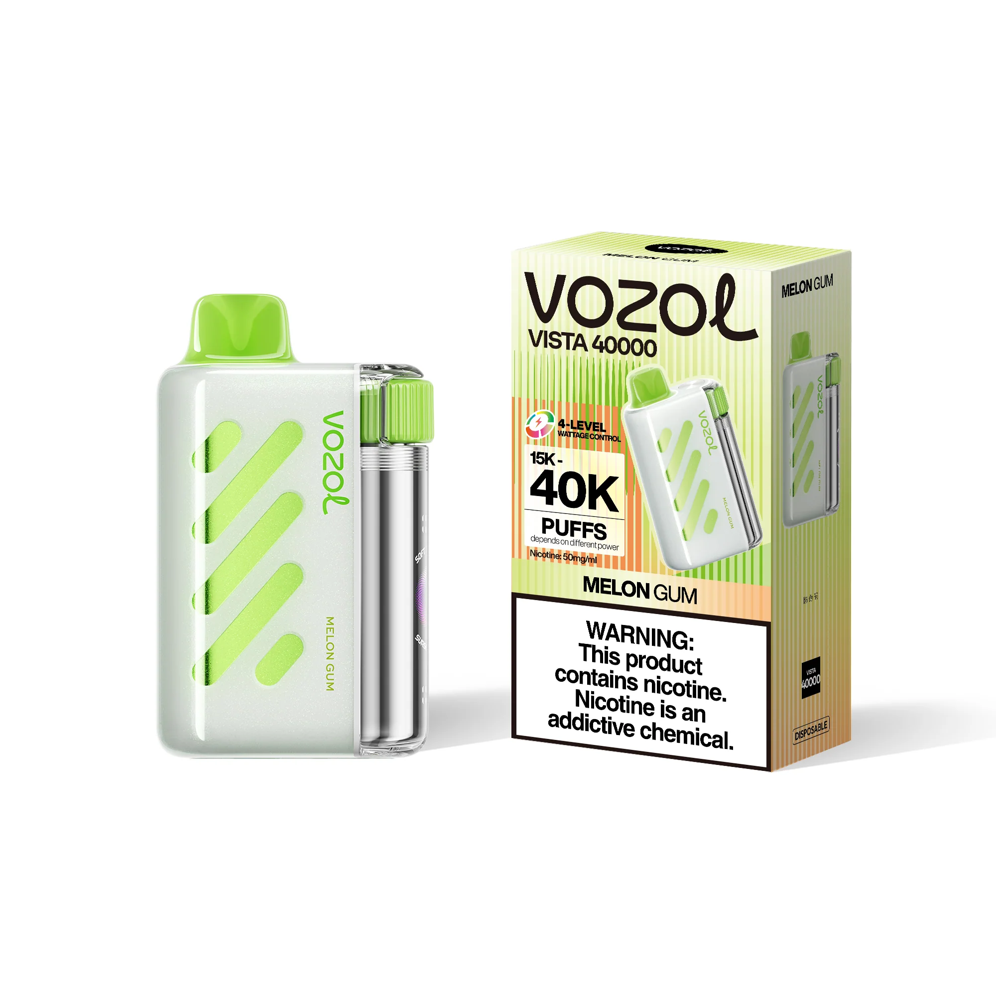 VOZOL VISTA 40K wegwerpvape (alle smaken)