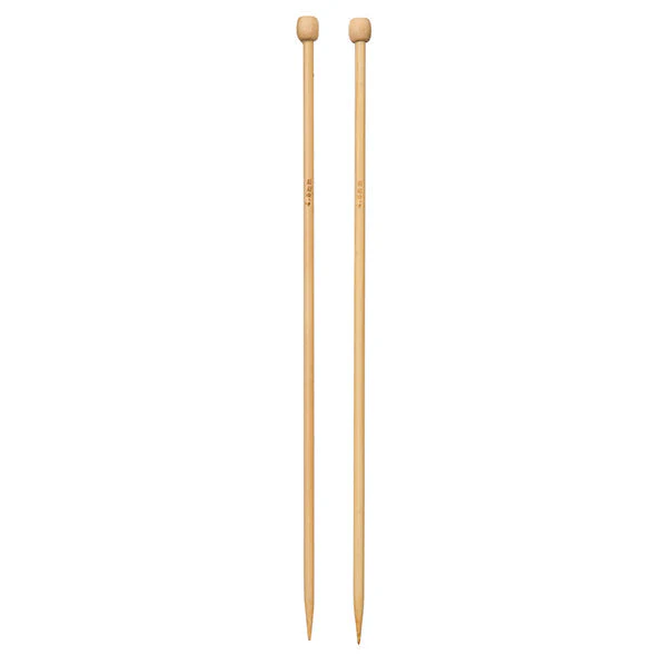 Bamboo Knitting Needles 25cm