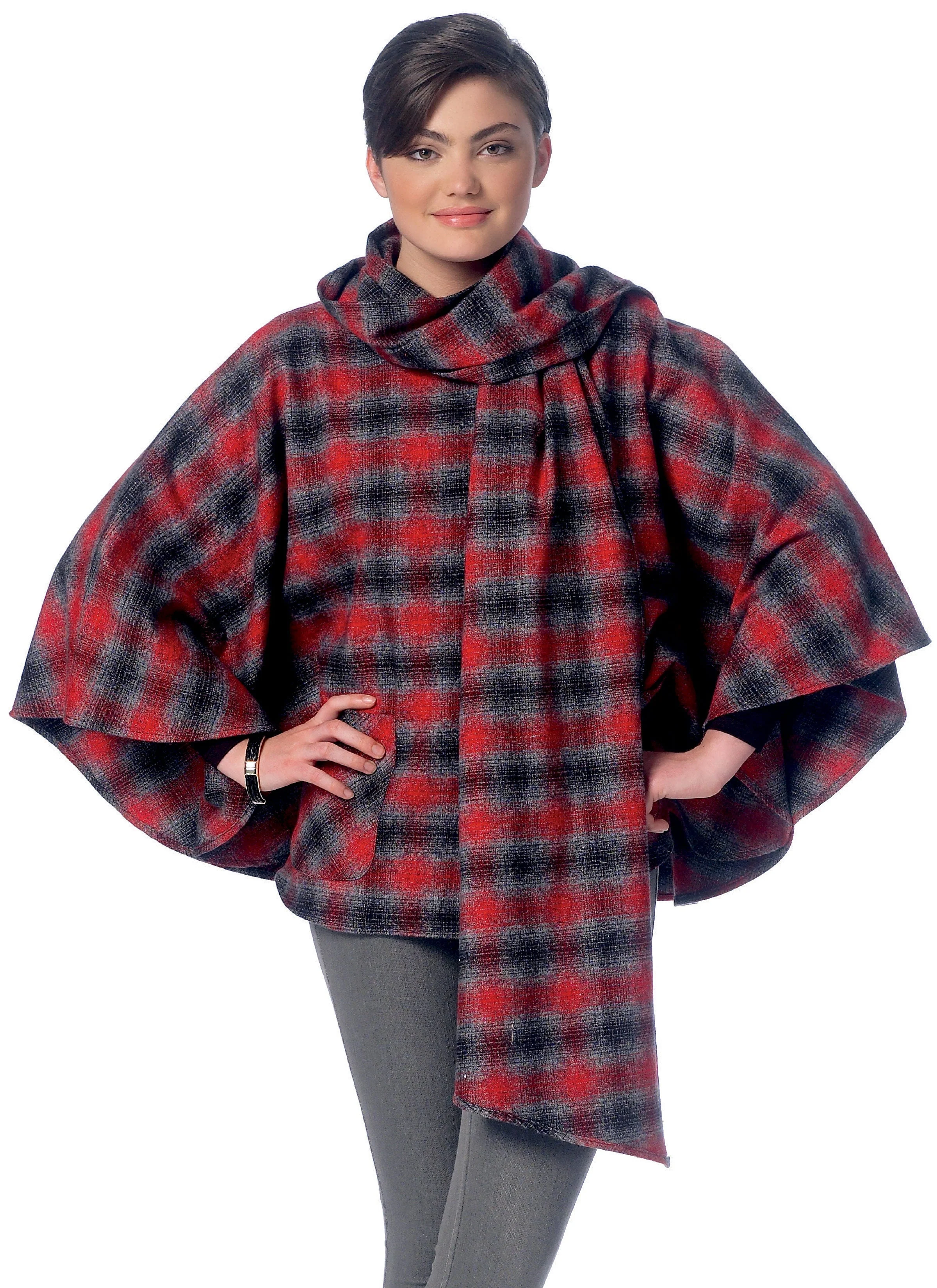 McCall's Pattern M7202 Misses' Ponchos