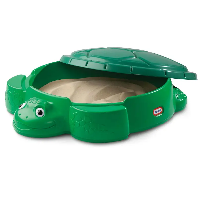 Little Tikes Turtle Sandpit – piaskownica ogrodowa dla dzieci z pokrywką