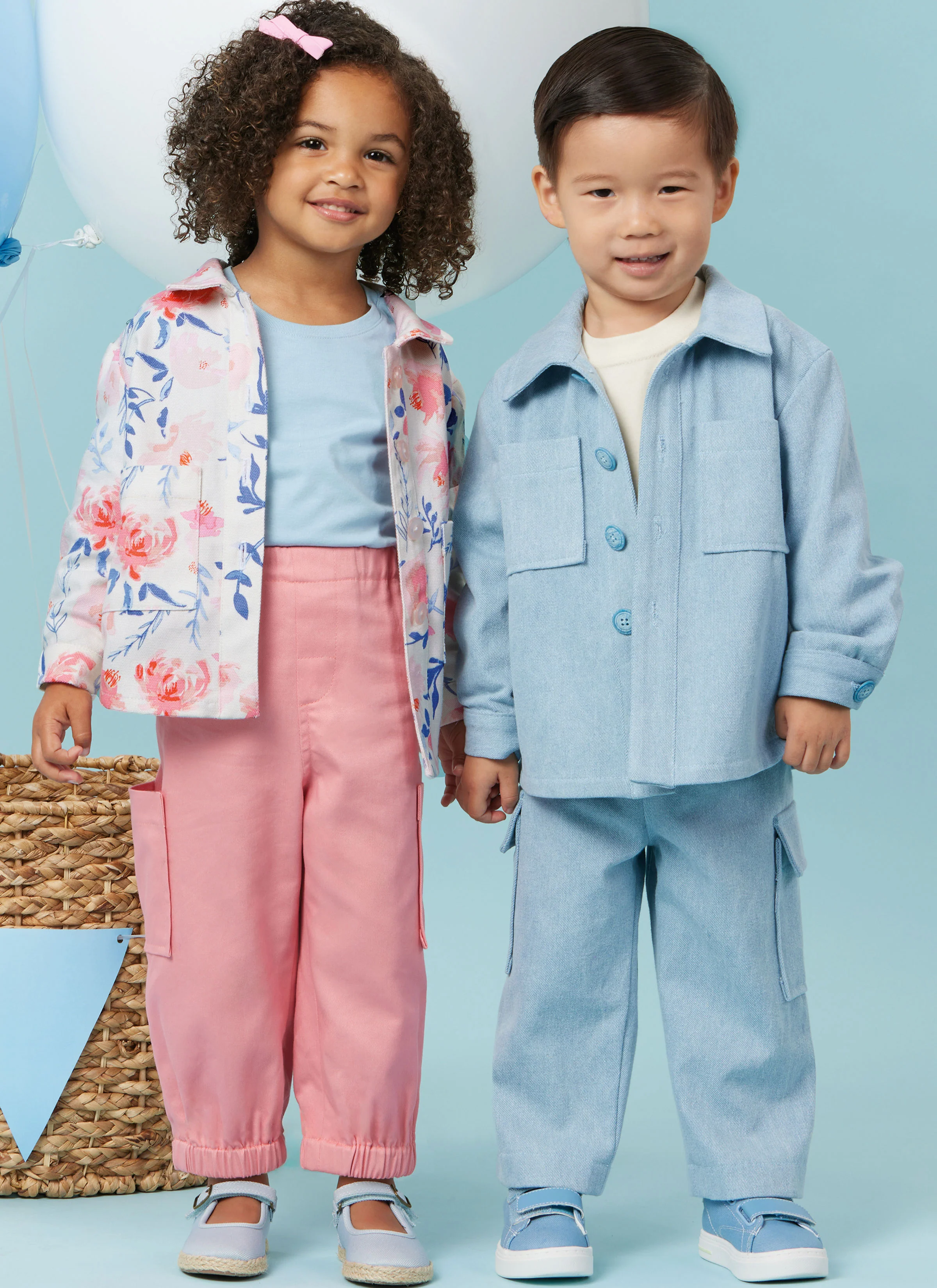 Simplicity Pattern S3081 Toddlers' Jackets and Pants