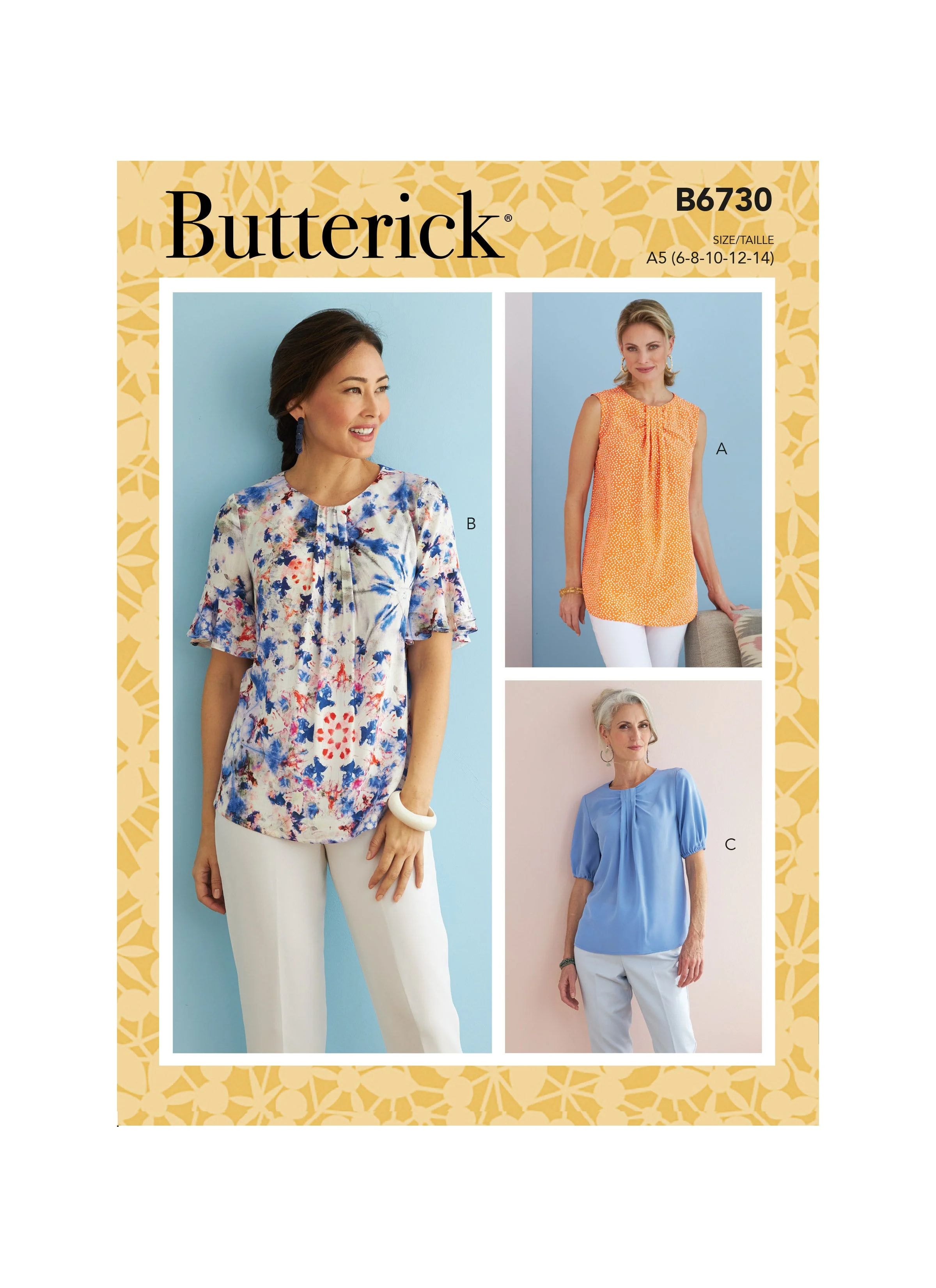 Butterick Pattern B6730 Misses