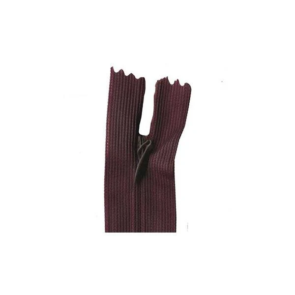 Sullivans Zip Invisible, Dark Maroon