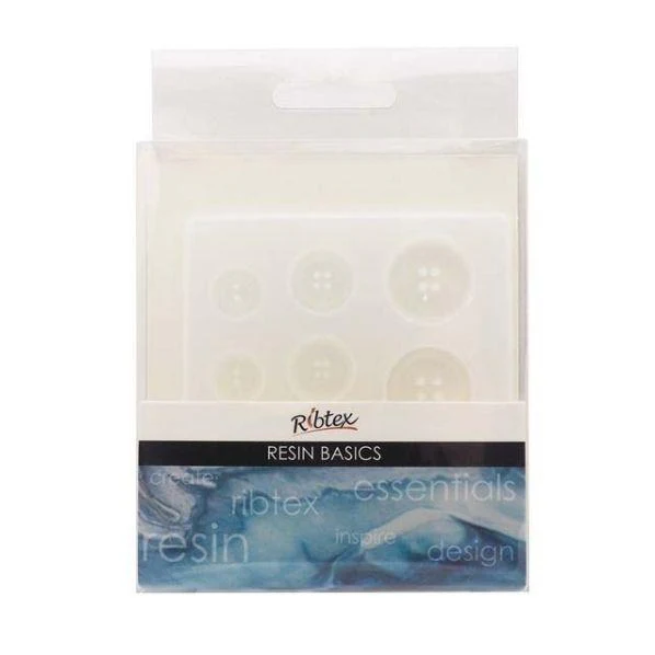 Ribtex Resin Silicon Mould, Buttons