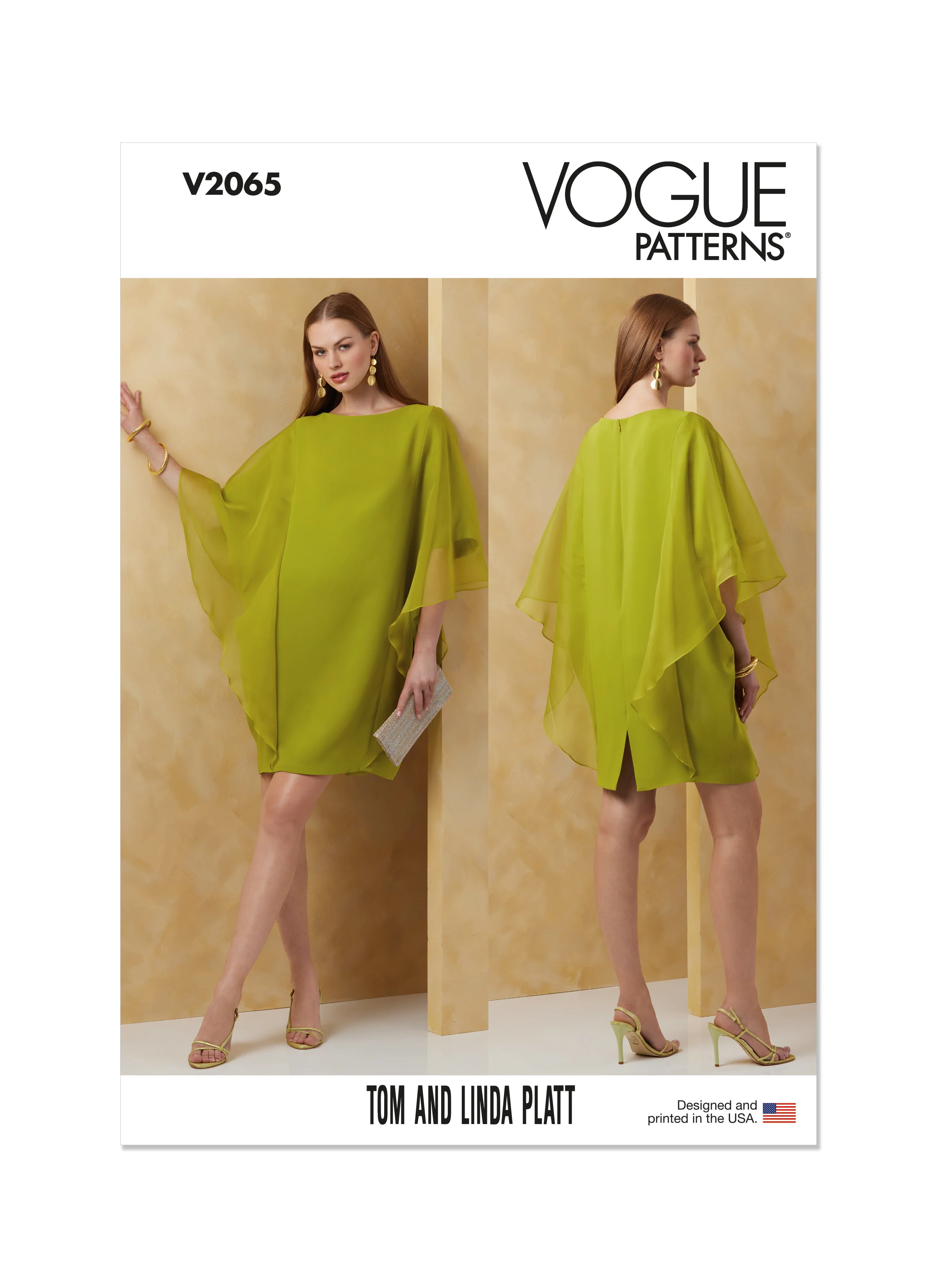 Vogue Pattern V2065 Misses' Dress