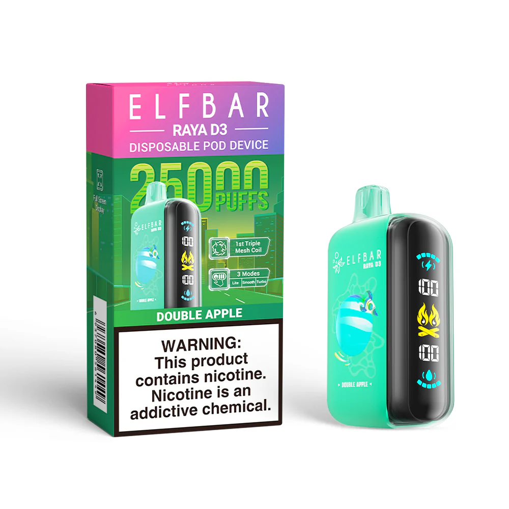 ELFBAR RAYA D3 wegwerpvape (alle smaken)