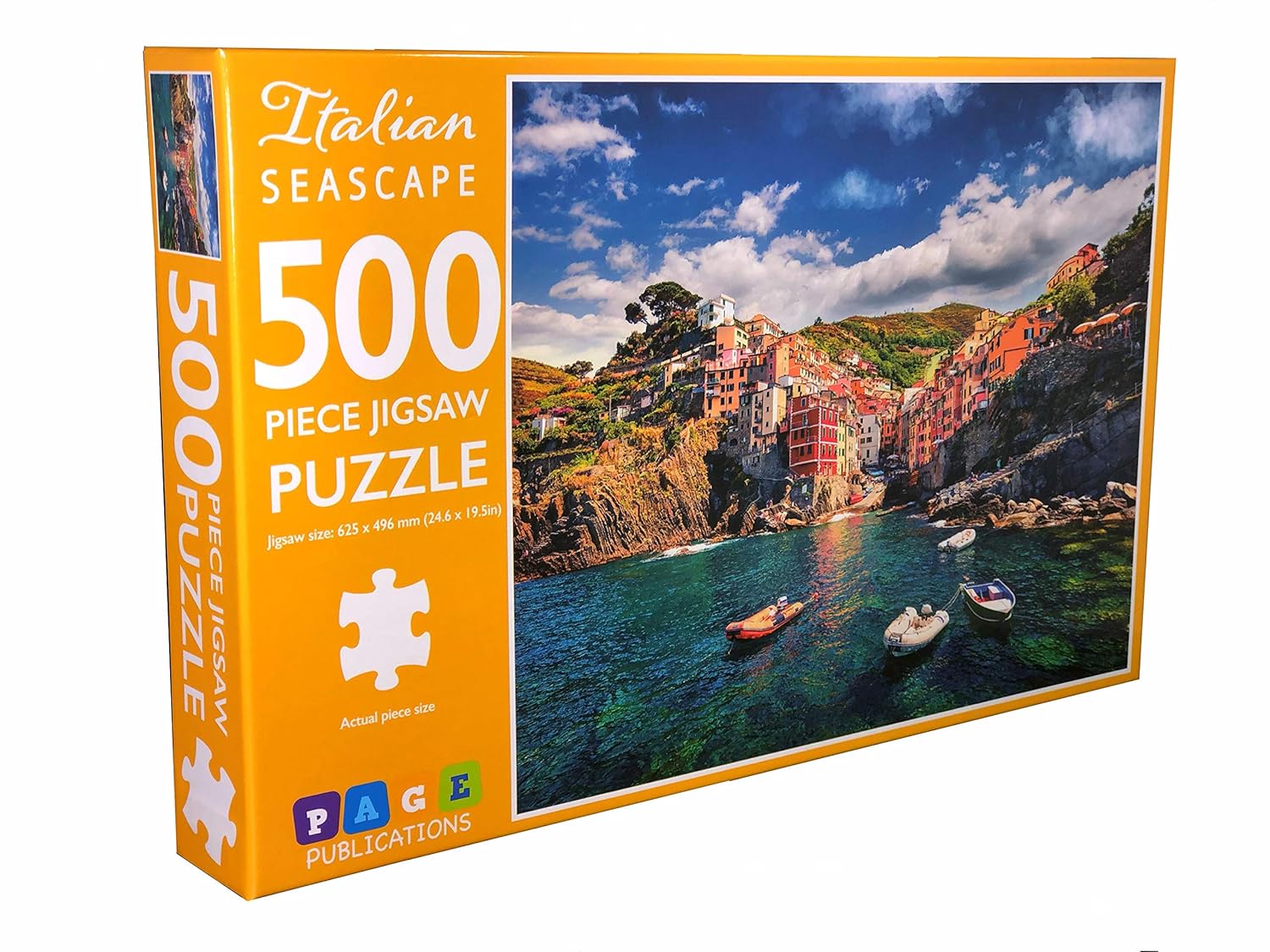 500-Piece Jigsaw Puzzle, Italian Seascape