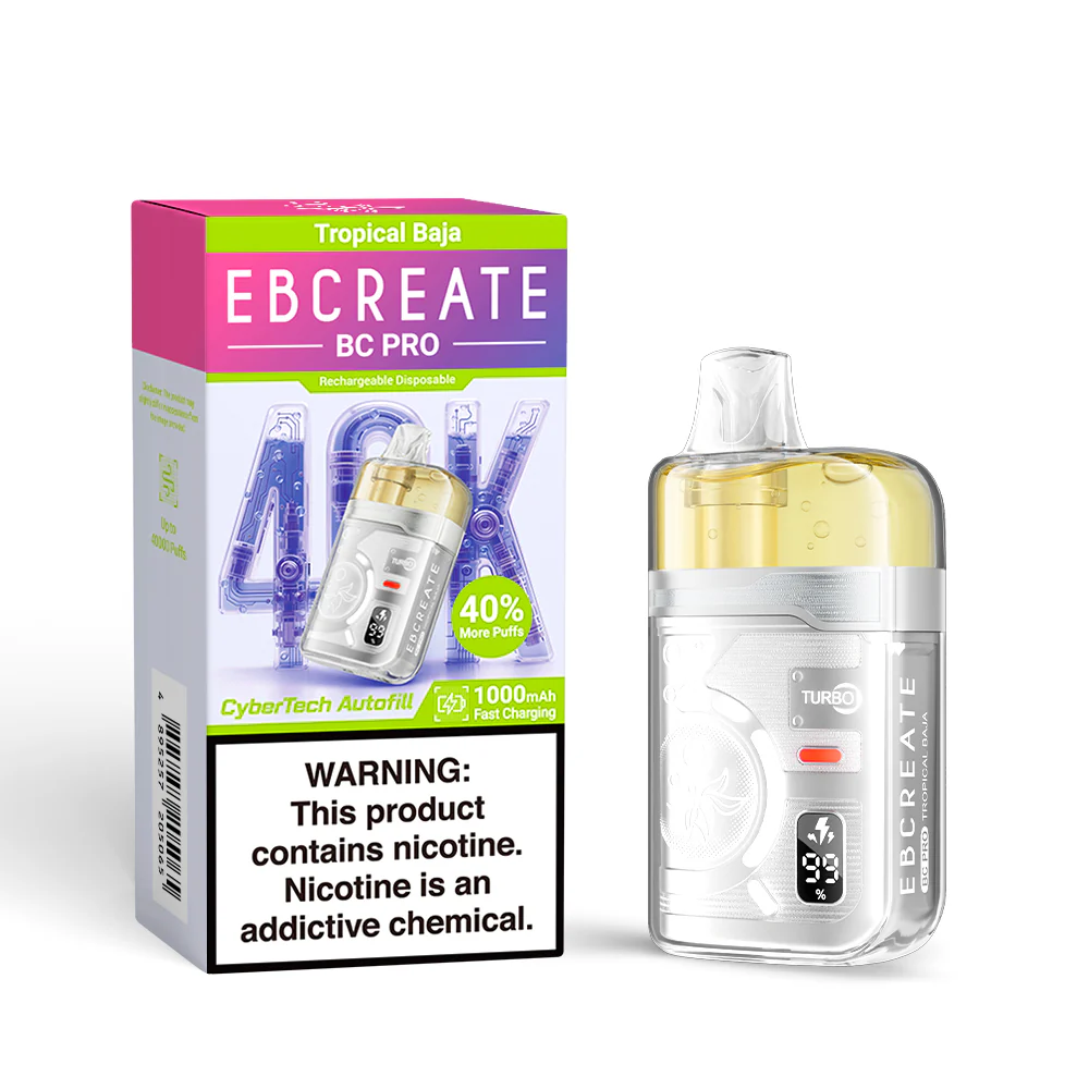 EBCREATE BC PRO oplaadbare wegwerpvape (alle smaken)