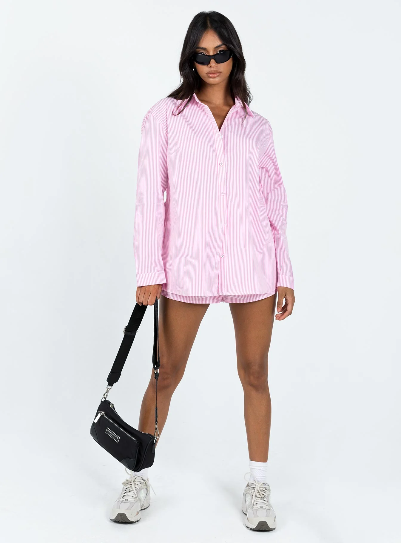 The Chloe Set Pink Stripe