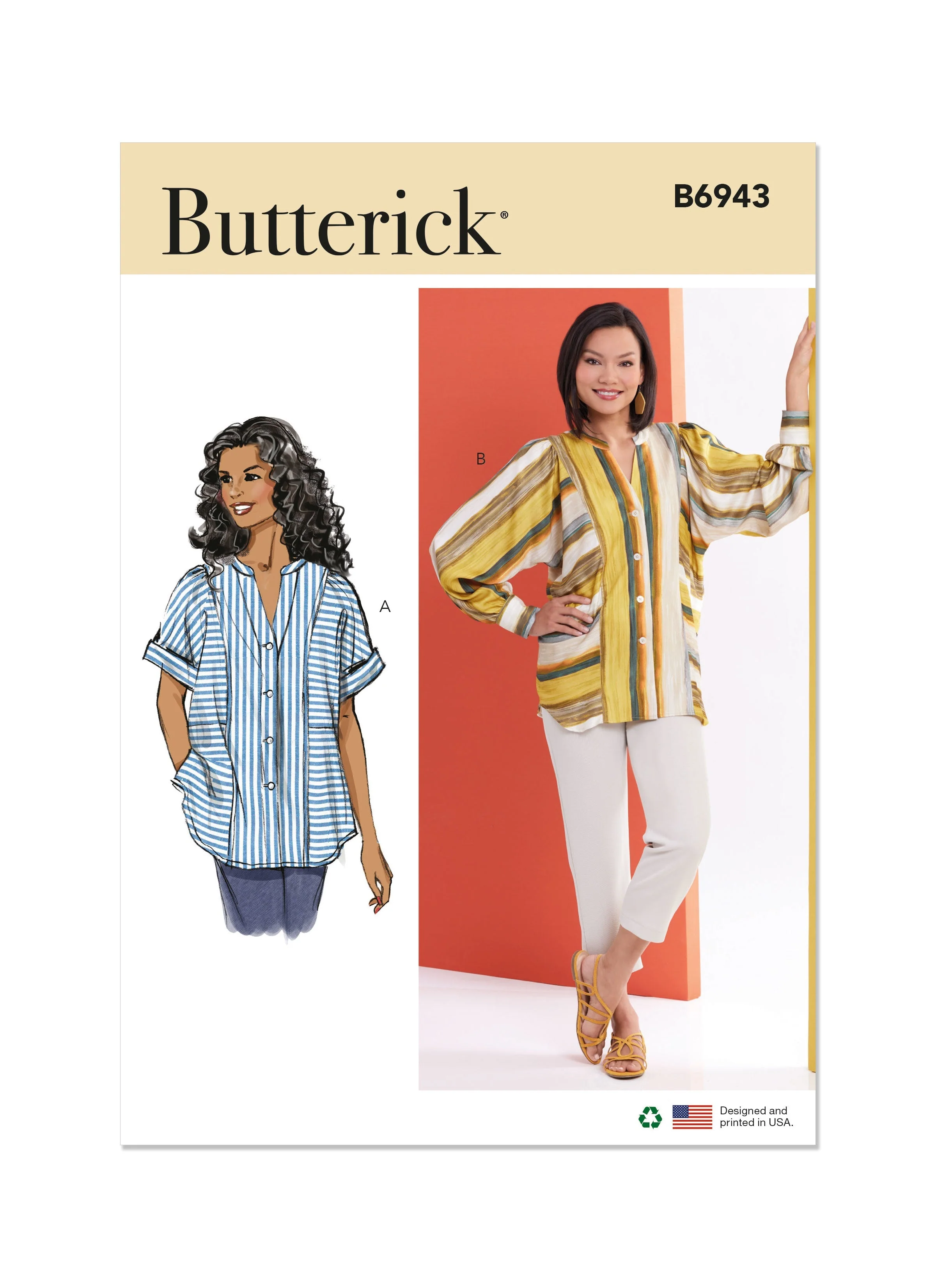 Butterick Pattern B6943 Misses