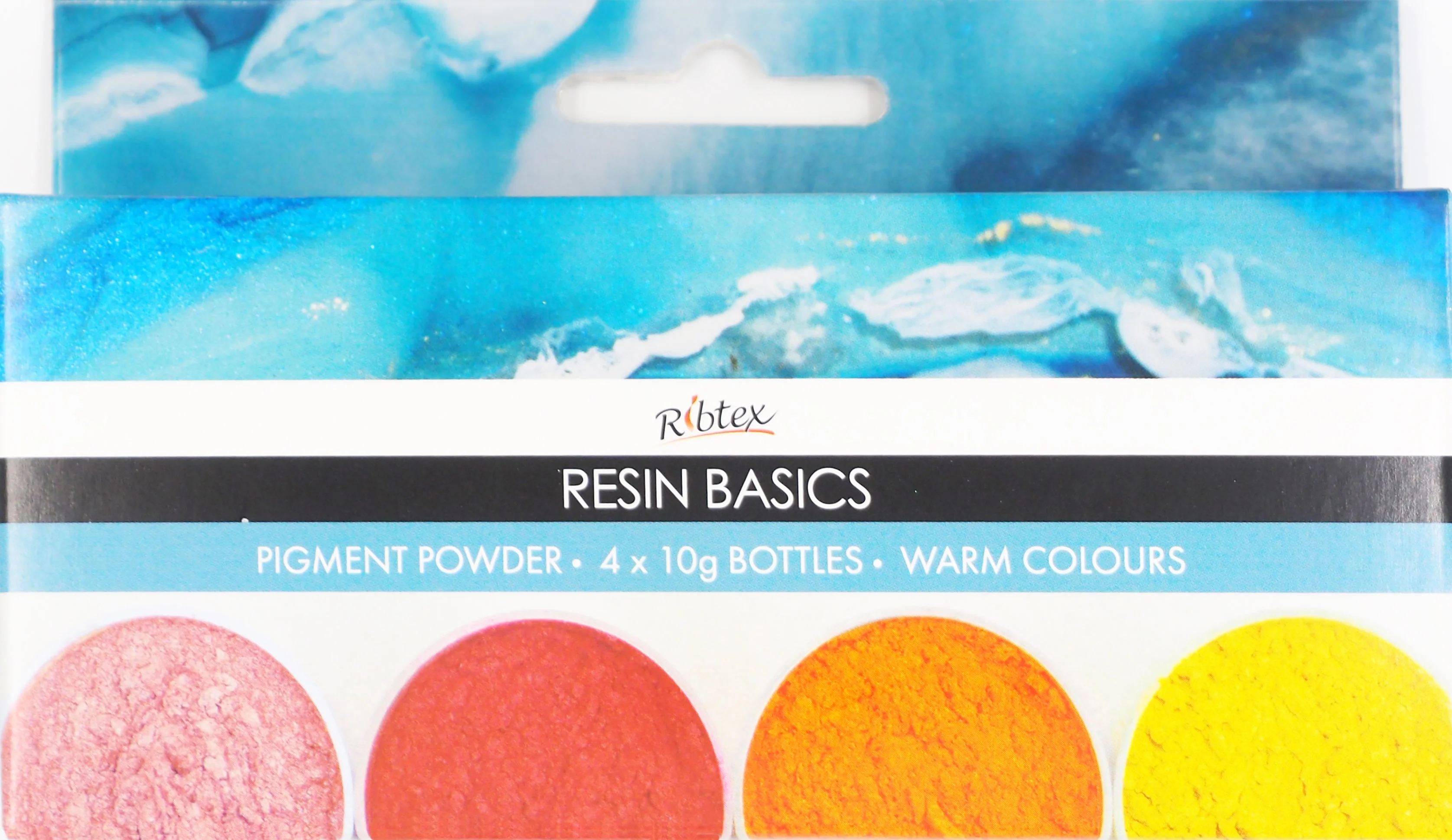 Arbee Resin Pigment Pack, Warm- Multi 4x10g