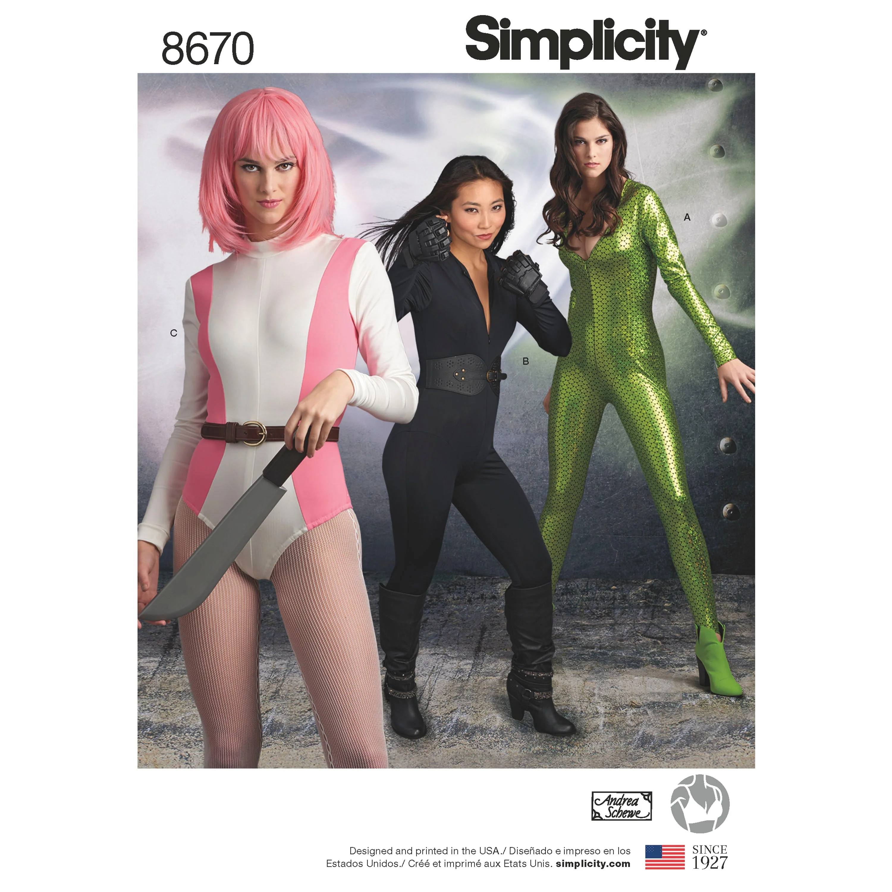 Simplicity Pattern 8670 Women’s Knit Costume