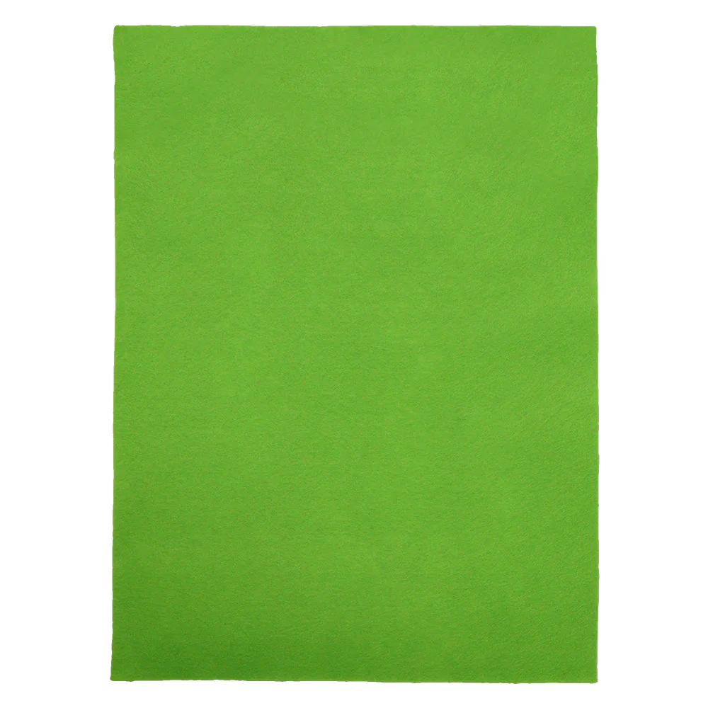 Sullivans Felt Sheet, Lime Green- 30cmx22cm