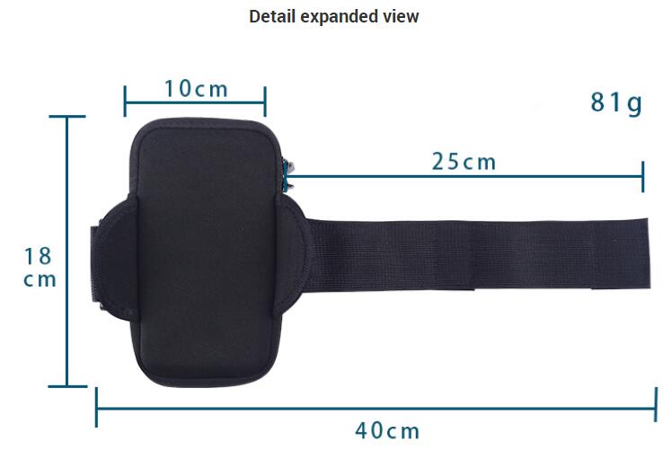 Running Sport Arm Bag Phone Case Mobile Phone Bags Neoprene Armband