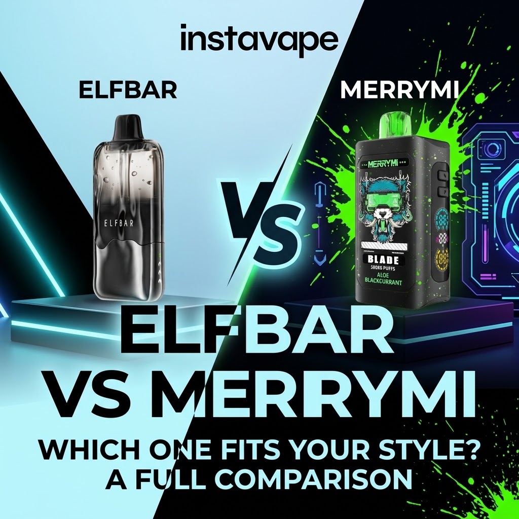 ELFBAR vs MERRYMI: welk merk past bij jouw stijl? Een volledige vergelijking