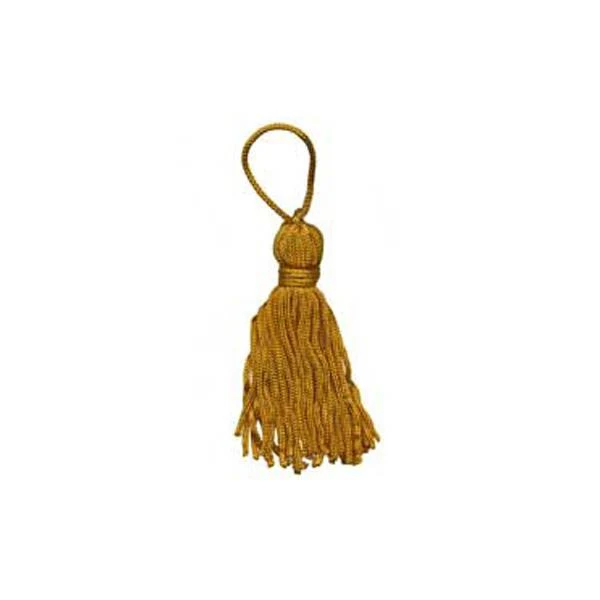 Sullivans Tassel Rayon Chainette, Burnt Gold- 75 mm
