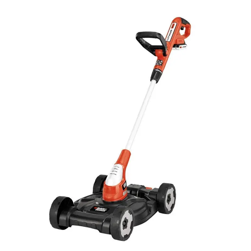BLACK+DECKER 20V MAX 3 w 1 bezprzewodowa podkaszarka do trawy, kosiarka i wykaszarka z 2 akumulatorami 2 Ah i ładowarką MTC220