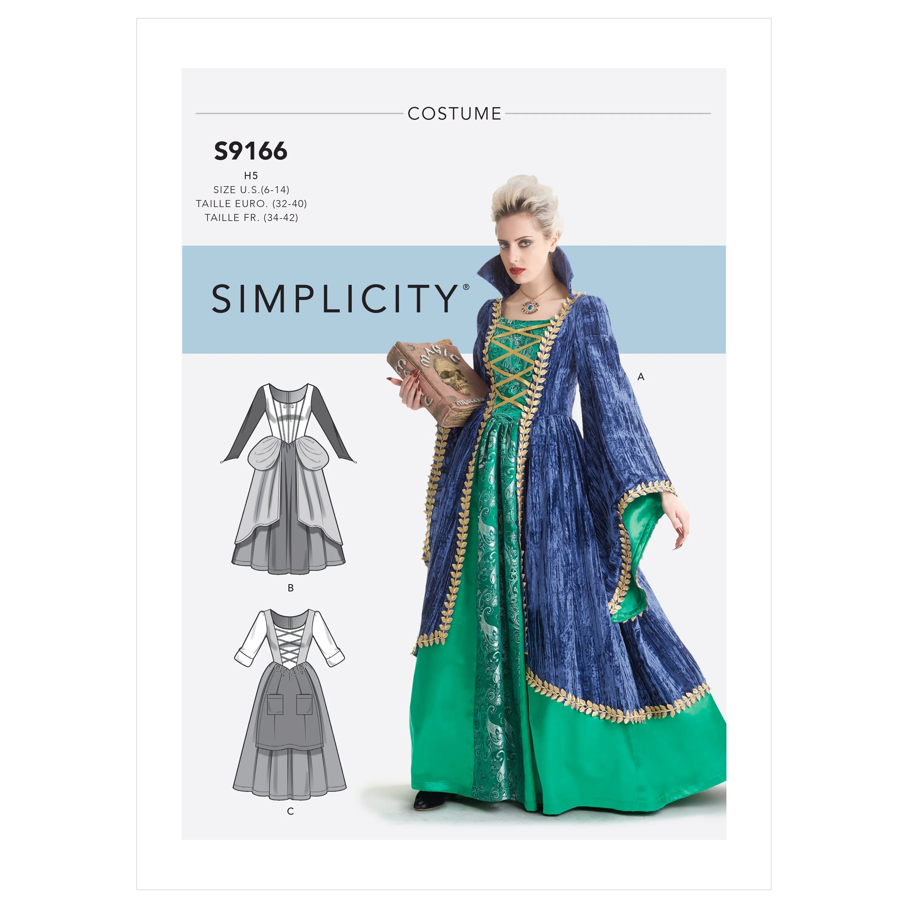 Simplicity Pattern 9166 Misses