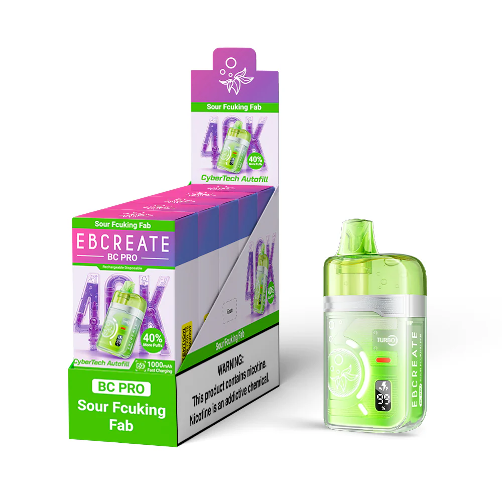 EBCREATE BC PRO oplaadbare wegwerpvape (alle smaken)