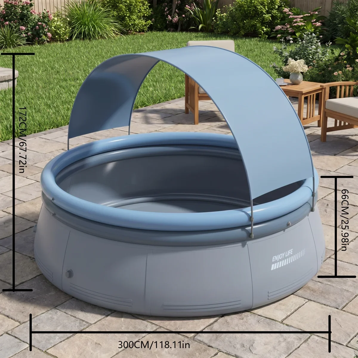 Inflatable Round Swimming Pool