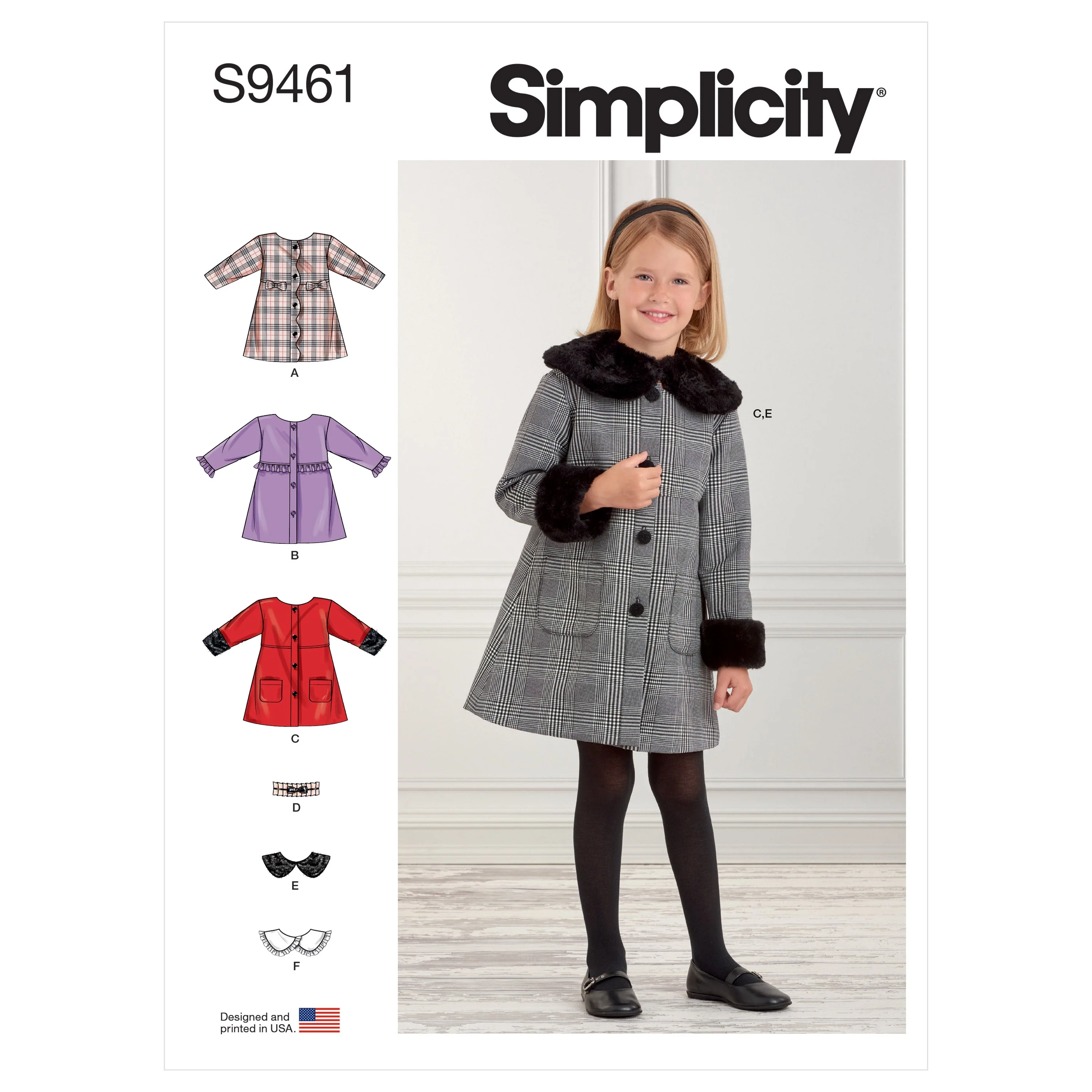 Simplicity Pattern S9461 Children