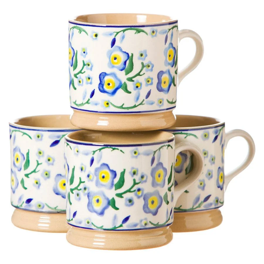 4 Small Mugs
