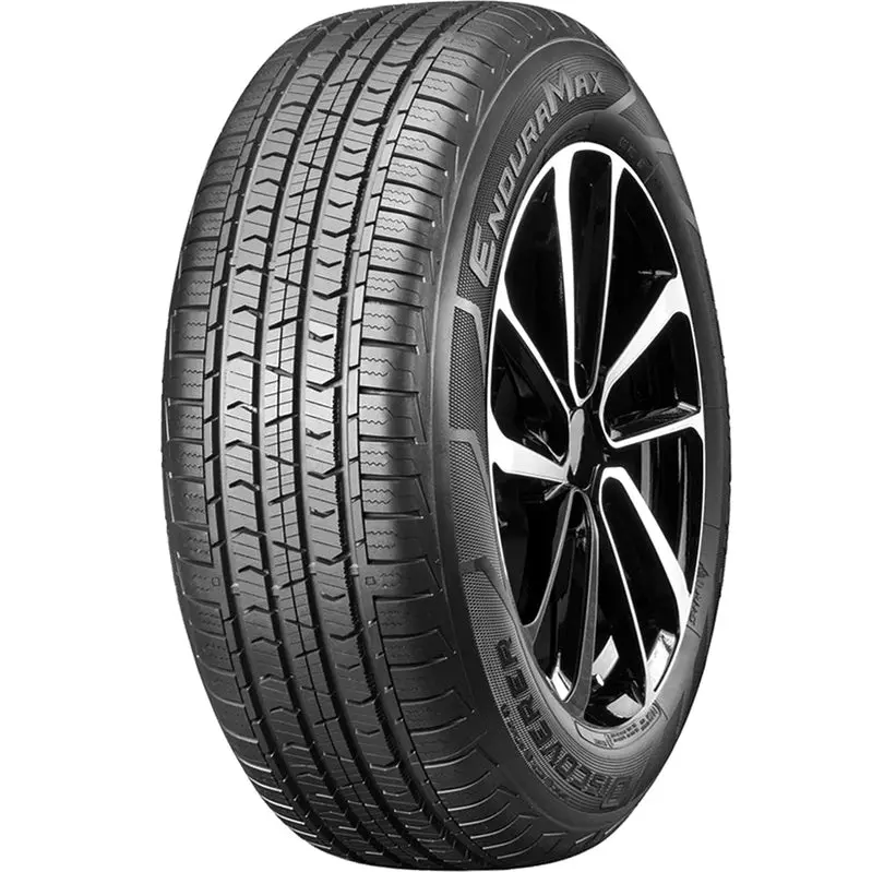 Opony całoroczne Cooper Discoverer EnduraMax 245/65R17 107H, zaprojektowane specjalnie dla samochodów Ford Explorer i GMC Acadia.