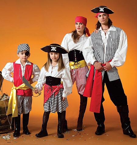 McCall's Pattern M4952 Misses'/Men's/Children's/Boys'/Girls' Costumes