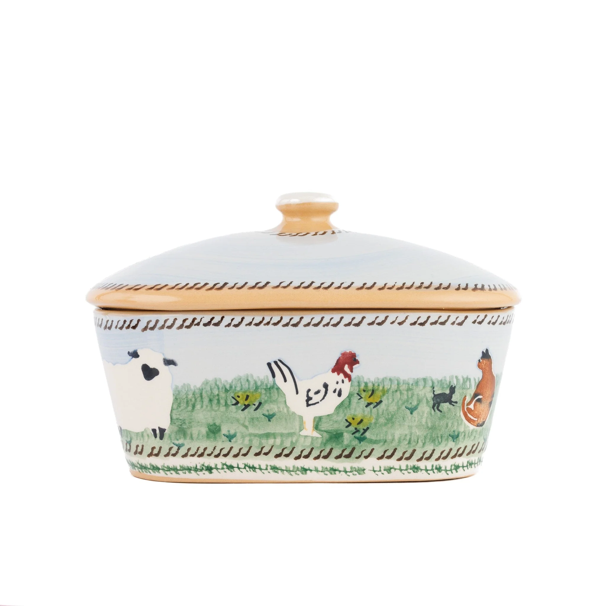 Covered Butterdish