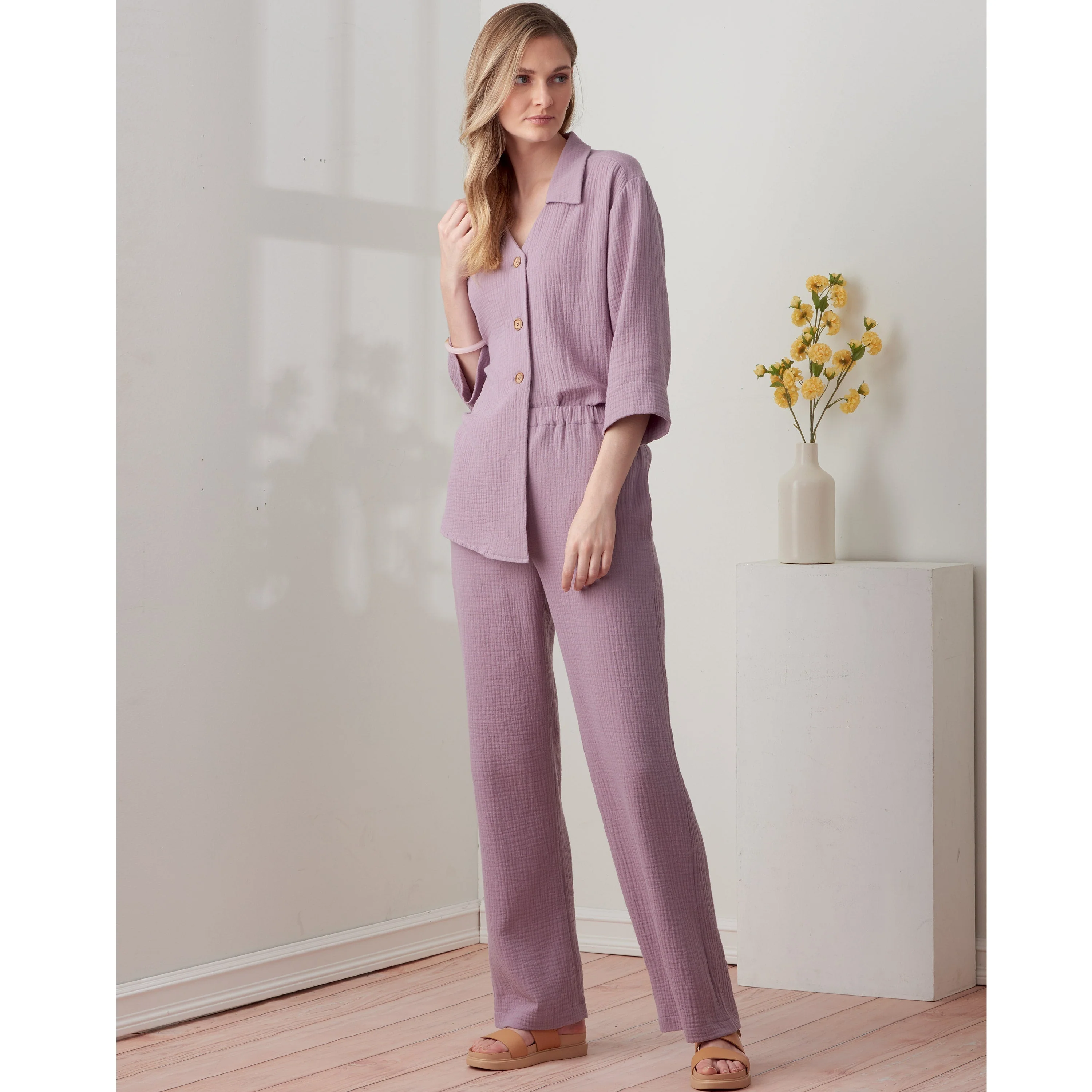 Simplicity Pattern 9270 Misses' Tops & Pants In Two Lengths