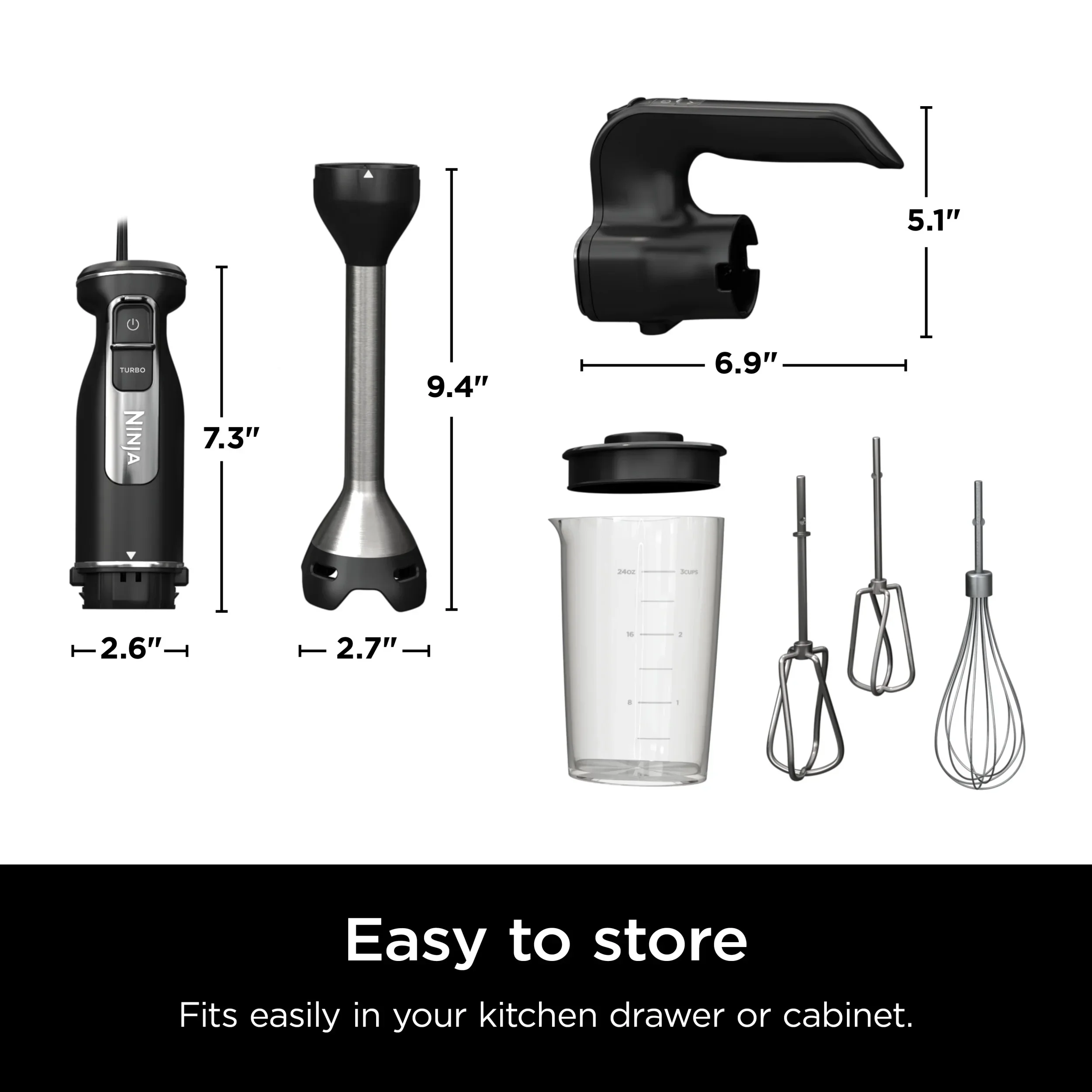 Ninja 750W Blender, Black