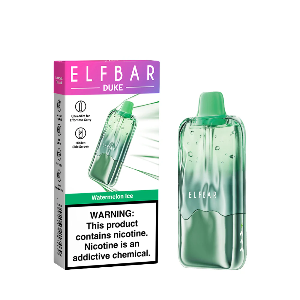 ELFBAR DUKE oplaadbare wegwerpvape (alle smaken)