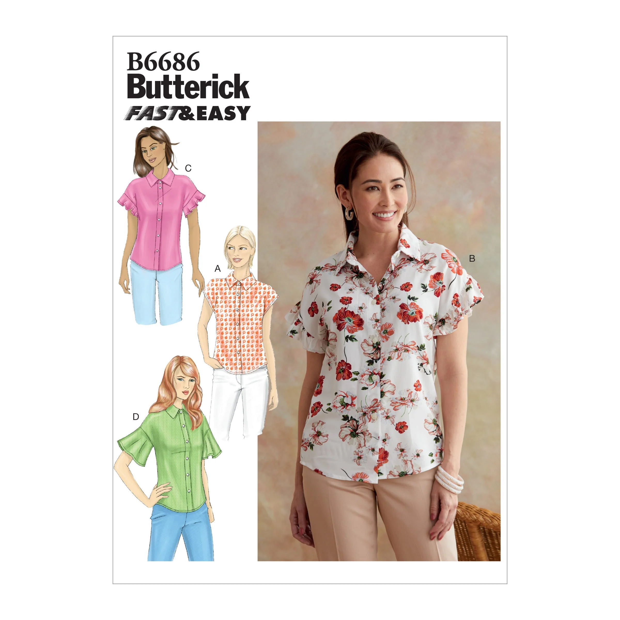 Butterick Pattern B6686 Misses