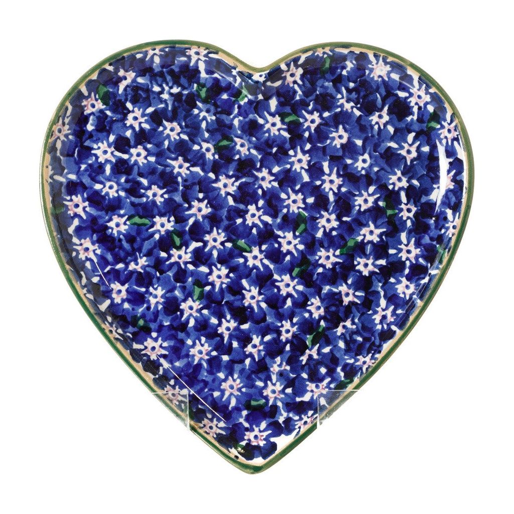 Cookie Jar and Medium Heart Plate