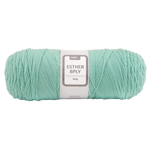 Makr Esther 8ply Crochet & Knitting Yarn, 200g Polyester Yarn