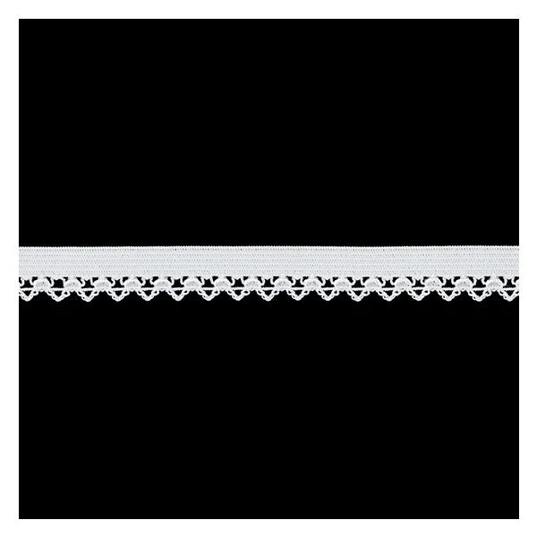 Sullivans Elastic Lingerie, Off White- 12 mm