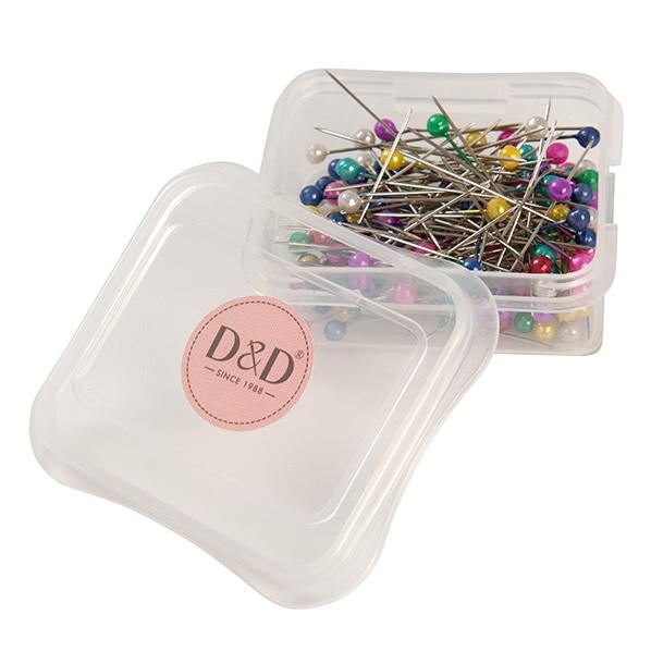 Makr Coloured Pearl Headed Pins