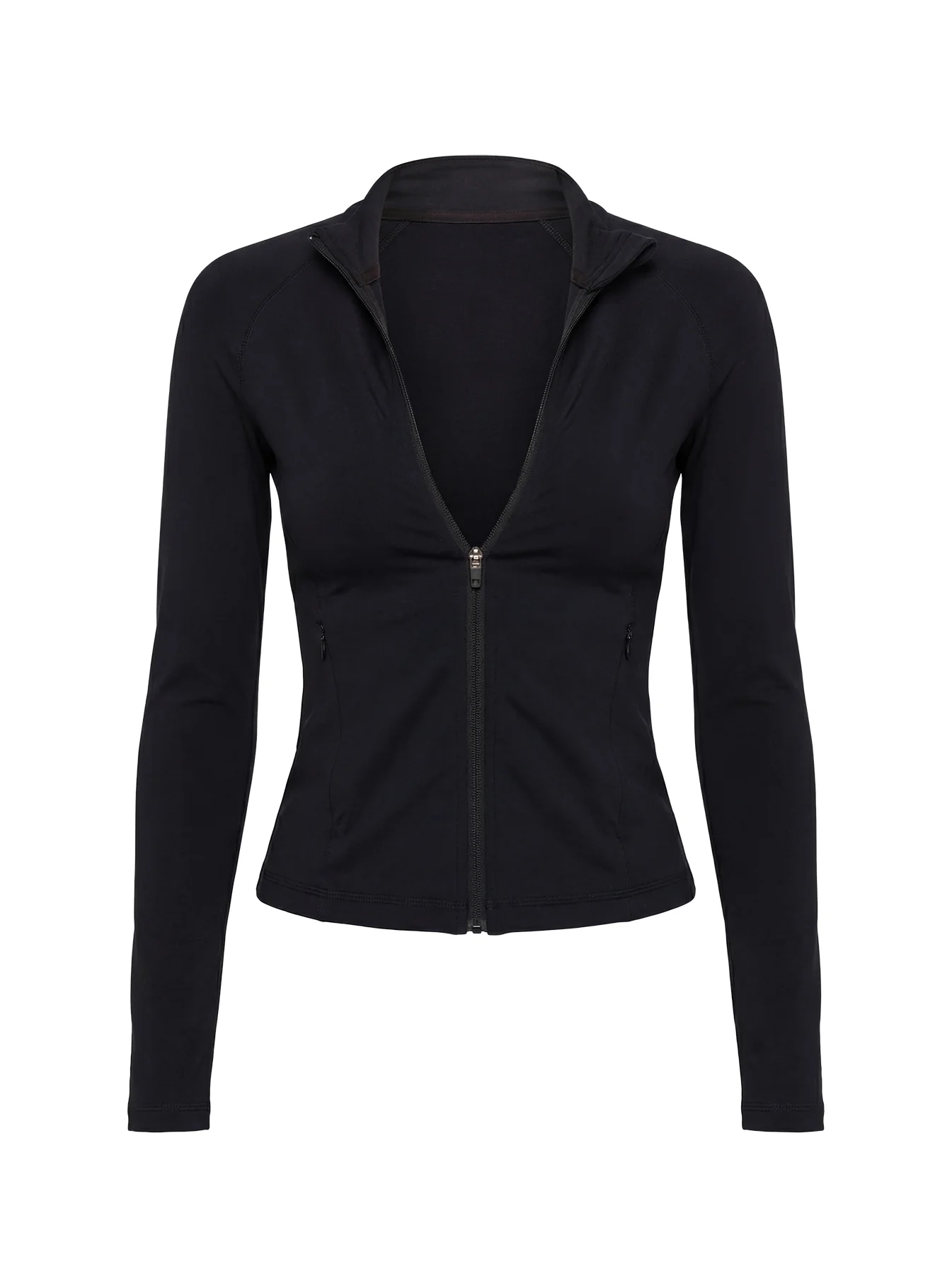 Pivot Active Zip Through Jacket Black