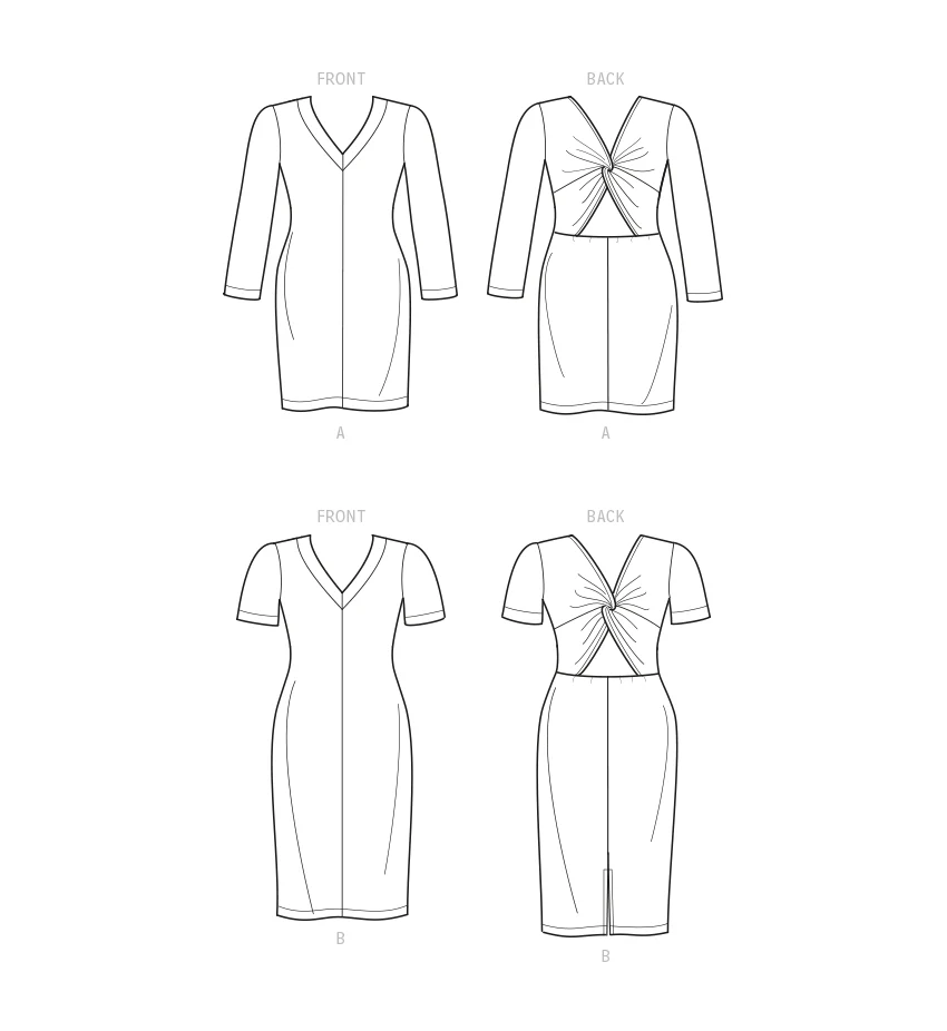 Simplicity Pattern SS9599 Women's Knit Dresses by Mimi G