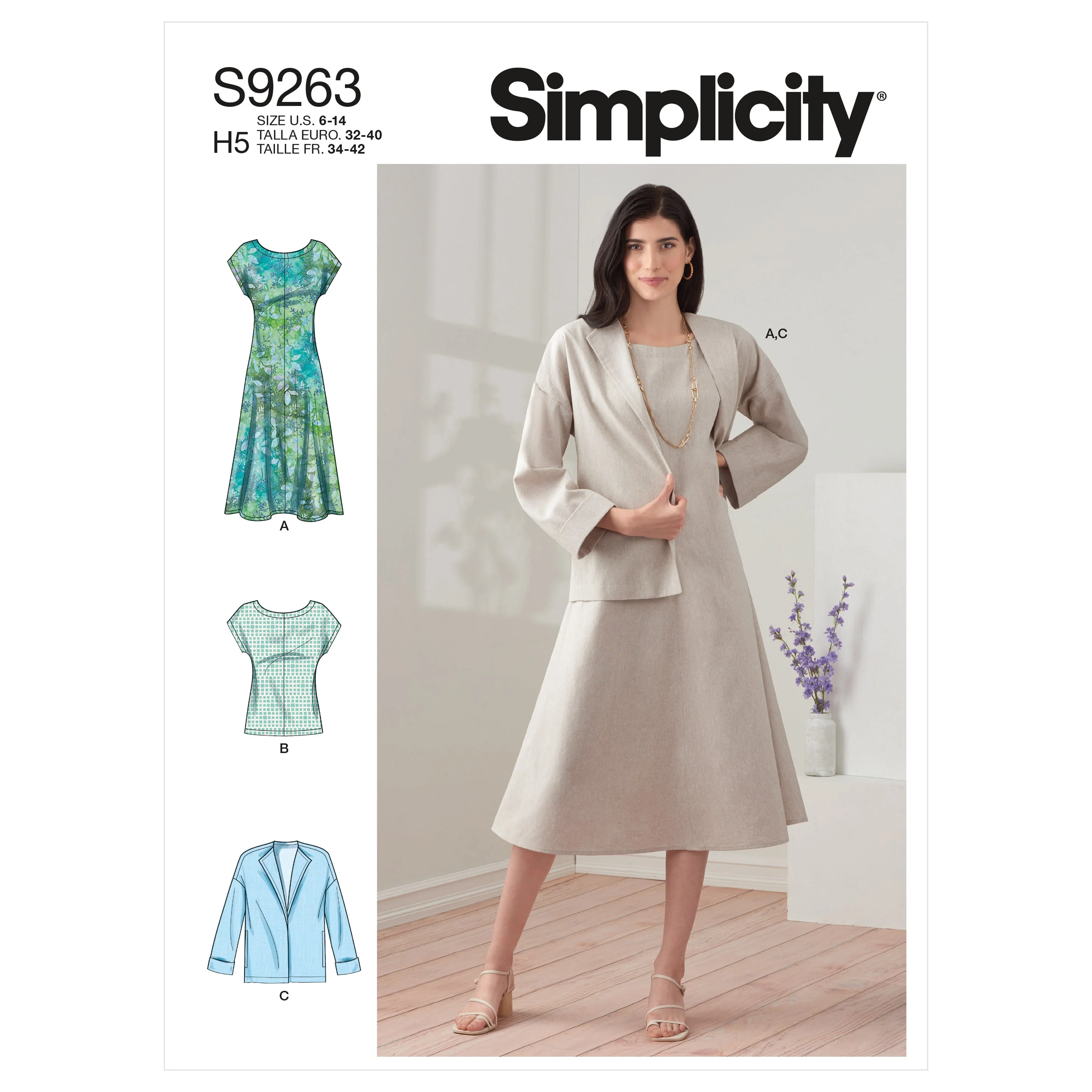 Simplicity Pattern 9263 Misses