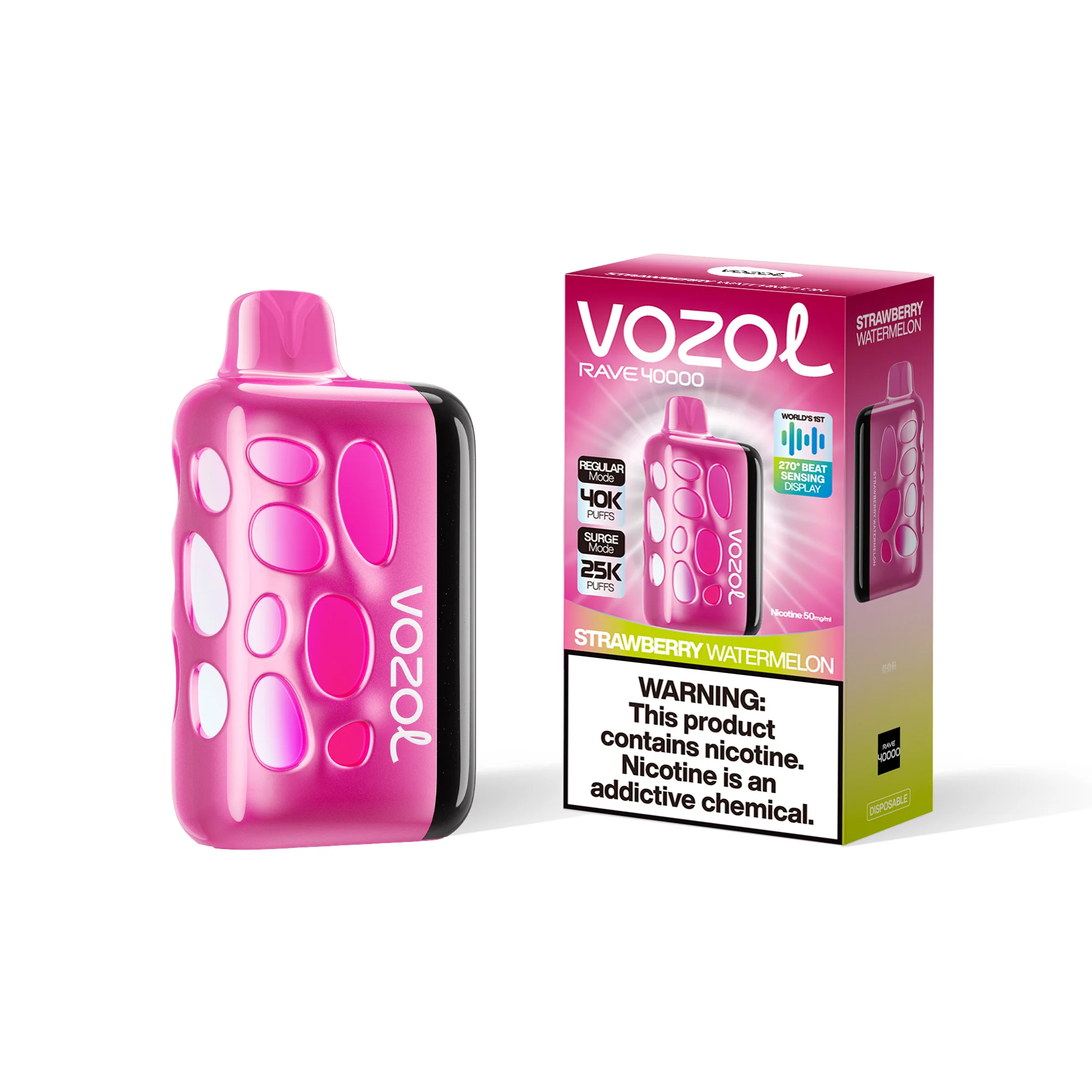 VOZOL RAVE 40K wegwerpvape (alle smaken)