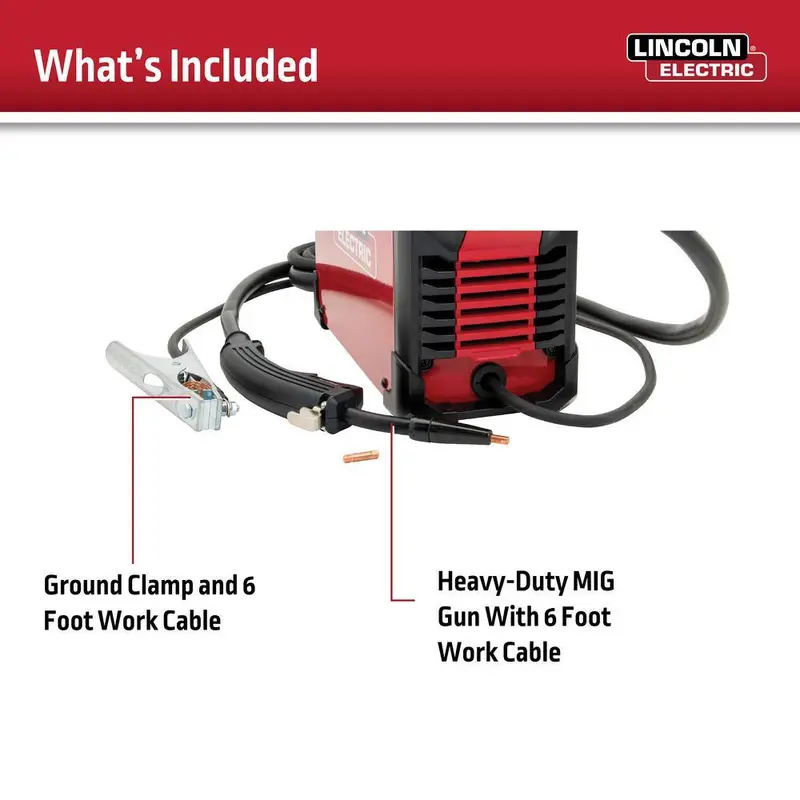Spawarka Lincoln Electric Weld-Pak 90i FC z drutem rdzeniowym – konfiguracja bezgazowa (model K5255-1)