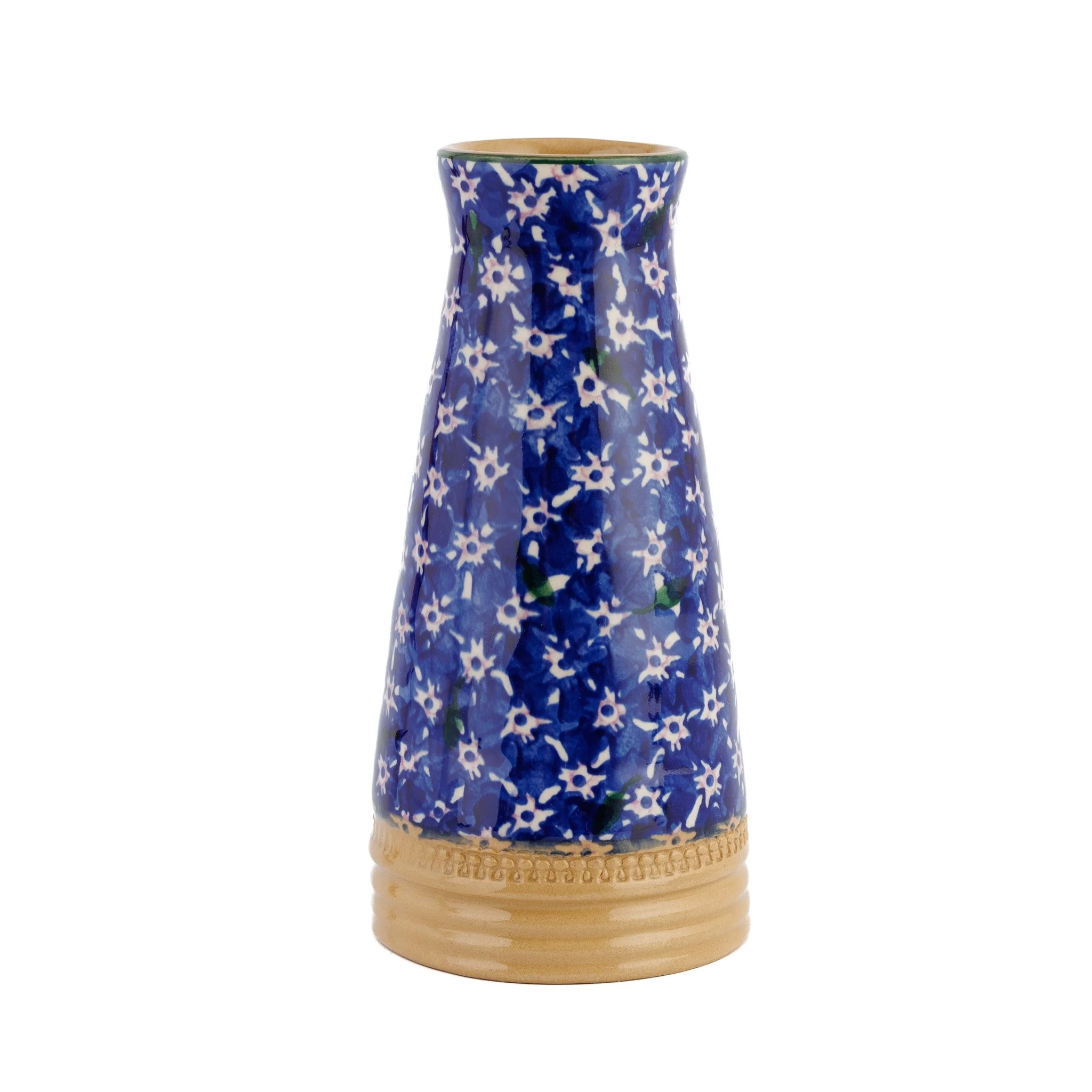 Small Tapered Vase Dark Blue